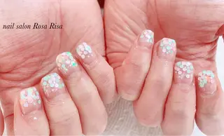 ショート ネイル ネイルスタジオ シェイクユアハンズのネイルデザイン