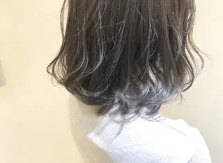 ミディアム カラー ヘアアレンジ 店長/ 加藤 流菜のヘアスタイル