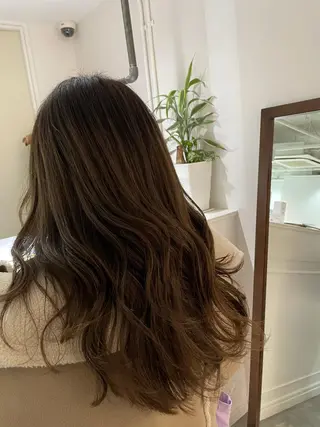 ロング カラー ボブ美容師 /馬場 翼のヘアスタイル