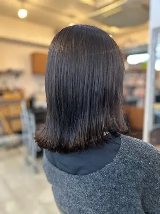 セミロング sign HAIR INNOVATION 錦糸町所属・吉田　龍太 口コミ高評価/錦糸町のヘアスタイル