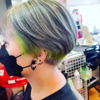 ショート カラー メンズ moana大宮所属・mio ☆のヘアスタイル
