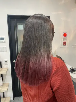 ミディアム カラー uru"所属・uru" すずきさゆりのヘアスタイル