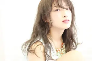 セミロング カラー パーマ ヘアアレンジ メンズ キッズ ネイル マツエク・マツパ MODEK's西宮店 マネージャー神道有基のヘアスタイル