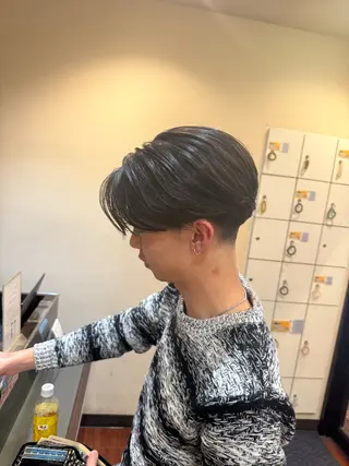 パーマ メンズ Kelly'sGreen所属・Riku/韓国式 cut/三宮のヘアスタイル