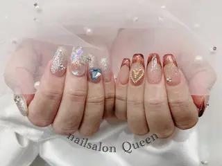 ネイル ネイルサロンクイーン 東京/新宿/大久保のネイルデザイン