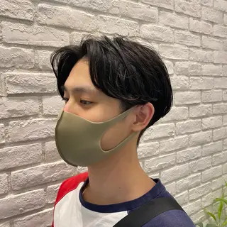 ショート パーマ メンズ メンズ特化型美容師 栗山勇人のヘアスタイル
