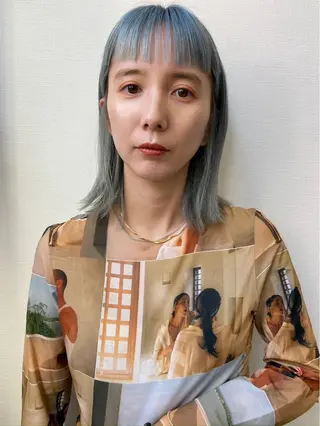 ミディアム 浅田 匠のヘアスタイル