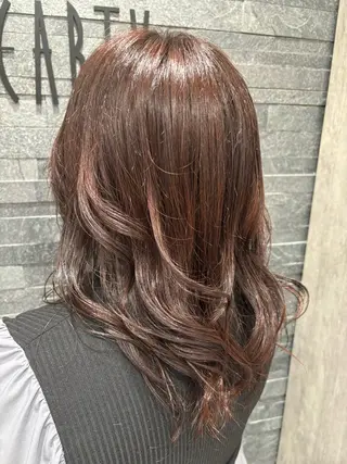 セミロング 🍇EARTH艶髪 ストレートharuのヘアスタイル