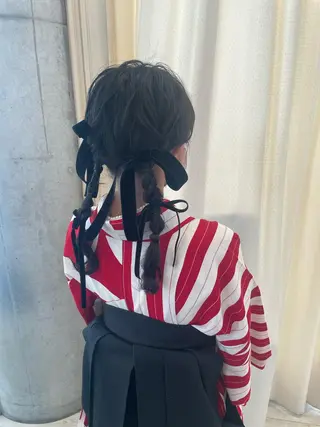 ヘアアレンジ 🍪ﾖｼｲﾊﾙﾈ🍪 ﾗﾍﾞﾝﾀﾞｰｶﾗｰのヘアスタイル