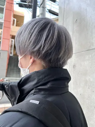 ショート カラー ヘアアレンジ 🐺ウルフの神🐺 /カラー/けいすけのヘアスタイル