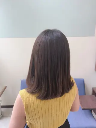 ミディアム カラー mateca・hair所属・林 真之介のヘアスタイル
