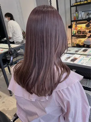 ロング baton  hair salon所属・✽透明感ｶﾗｰ ✽ 🍆那須ももこ🍑のヘアスタイル