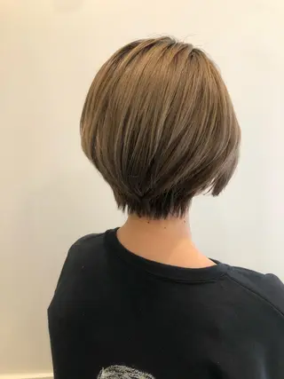 ショート GO TODAY SHAiRE SALON原宿Stella店所属・GO TODAY シェアサロンのヘアスタイル