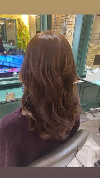 セミロング LOG武蔵新城所属・口コミ見てください! ⭐️メンズカット大成のヘアスタイル