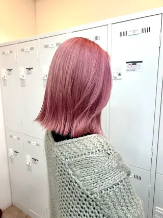 ミディアム L STUDIO所属・ハイトーン/ブリーチ 🧁soraのヘアスタイル