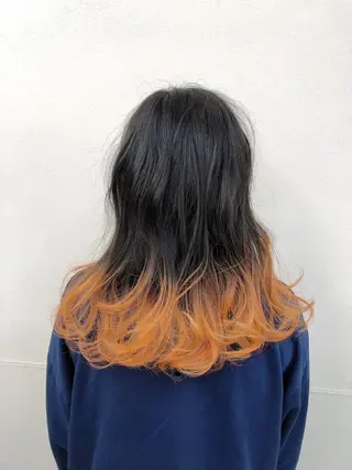 セミロング IN∞hair/ インヘアー/下伊福店のヘアスタイル