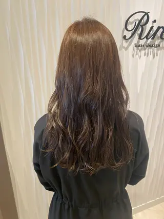 ミディアム 大倉 未波のヘアスタイル