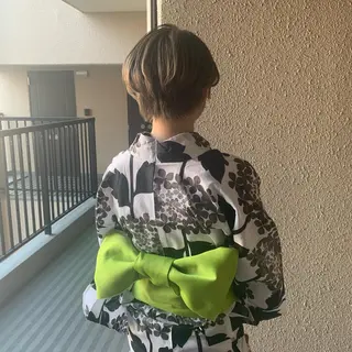 ショート ヘアアレンジ chouette/ 根本優希のヘアスタイル