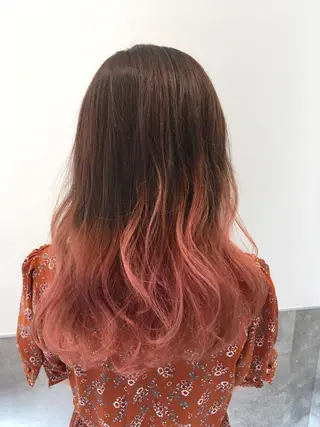 ロング カラー go today shaire salon 本店所属・yoshi ☆のヘアスタイル