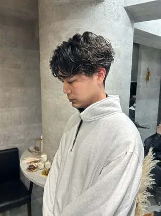 パーマ メンズ 外国人風ヘア/ 髪質改善/ayacaのヘアスタイル