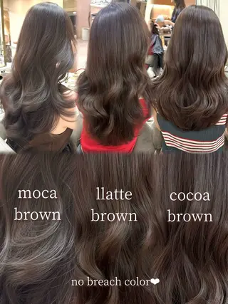 ロング カラー 韓国ヘア🦢🖤 Sayumiのヘアスタイル