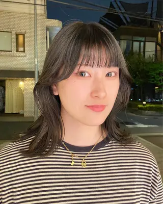 ミディアム カラー Marina /表参道のヘアスタイル