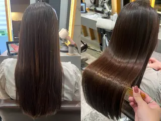 ロング yoshino /ナチュラル縮毛のヘアスタイル