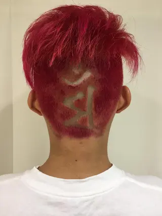 ショート メンズ きむえり/髪質改善 /セット/カラーのヘアスタイル