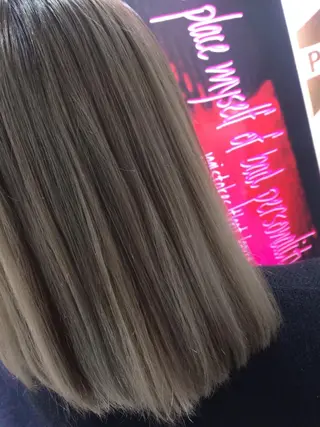 ミディアム カラー Ma ruのヘアスタイル