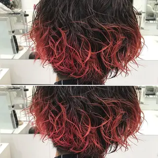 ショート カラー メンズ ケンジアネッタ Men'sのヘアスタイル
