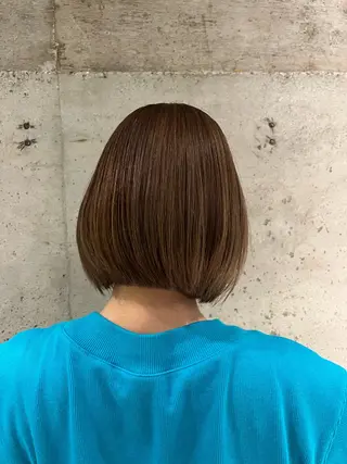 ショート カラー HEW所属・Sanaダブルカラー ✨️パルコ徒歩1分のヘアスタイル