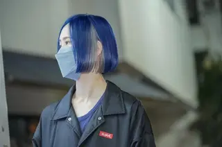 ショート カラー Armoire所属・安藤悠里/ハイトーン /デザインカラーのヘアスタイル