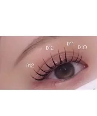 マツエク・マツパ Ci ara🍒のマツエク・マツパデザイン