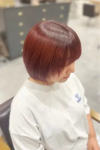 ミディアム カラー little×link所属・littlelink Rioのヘアスタイル