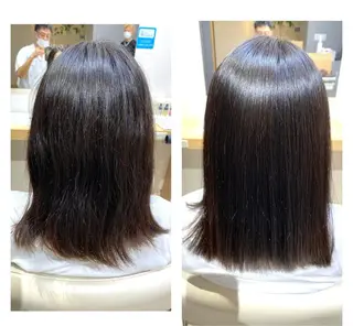 高難易度縮毛矯正　春日井　Soea(ソイア)所属・多久間 喬介のヘアスタイル