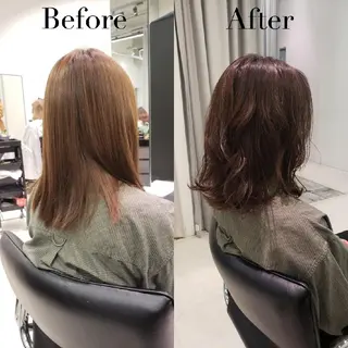 ミディアム カラー 💖パーソナル診断 特化YUYA💖のヘアスタイル