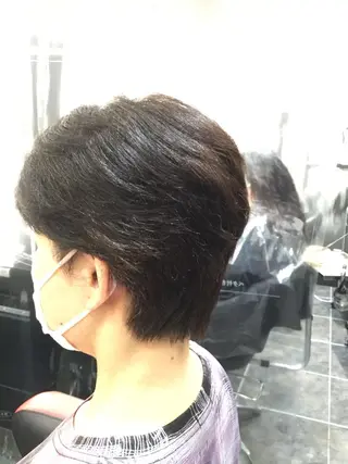 ショート Annon プライベートサロンのヘアスタイル