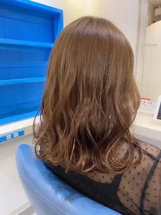 ミディアム カラー uros.所属・メンズパーマ/ エクステ🌞セナのヘアスタイル