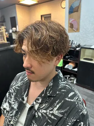 ショート 田島 颯人のヘアスタイル