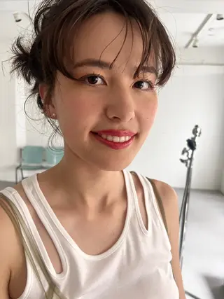 ヘアアレンジ 55JET所属・ヘアメイク美容師 ayanoのヘアスタイル