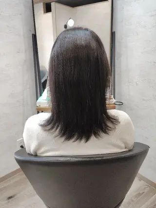 セミロング オーガニックカラー＆トリートメントスパ専門　SEN（せん）富士見台店所属・オーガニックカラー トリートメントSENのヘアスタイル
