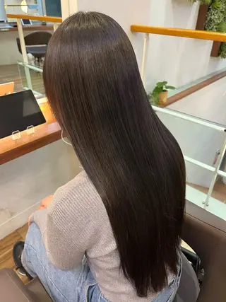 ロング すばる/縮毛矯正 /似合わせカラーのヘアスタイル