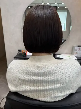 ショート 森本峻介 ボブ/透明感カラーのヘアスタイル