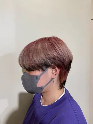 ショート カラー マンツーマン施術🌷 透明感/HIKARIのヘアスタイル