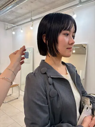 ショート NOUN所属・eri kinjoのヘアスタイル