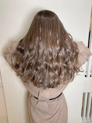 ロング カラー 樫原裕二/レイヤー カット/透明感カラーのヘアスタイル