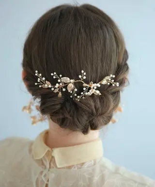 ミディアム ヘアアレンジ ヘアセットサロン 🎀ECXIAのヘアスタイル