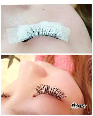 マツエク・マツパ 長持ちLEDマツエク 谷塚駅前店floveのマツエク・マツパデザイン