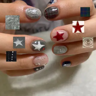 ネイル RooM tani /個性派ニュアンスのネイルデザイン