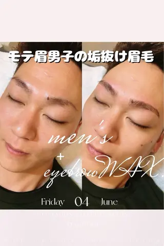 メンズ OBJE eyelashのマツエク・マツパデザイン